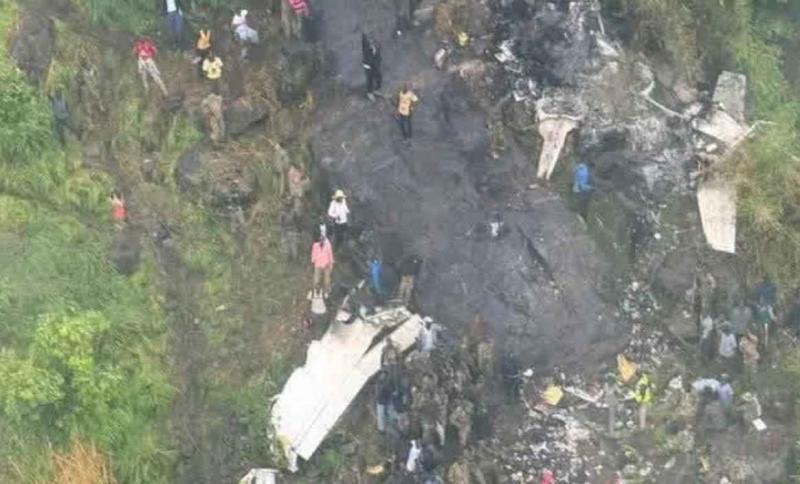 File image of the crash site